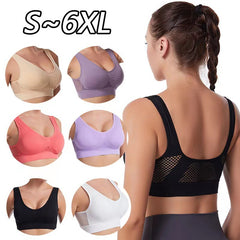 Mesh Breathable Sports Bra