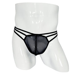 Men's Transparent Sexy Mesh Breathable Thong