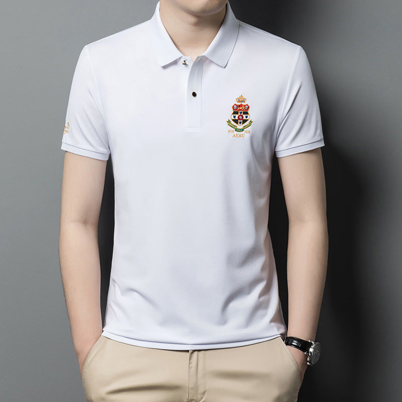 2023 Men's Fashion Lapel Short Sleeve POLO Shirt