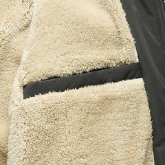 Men's Velvet Thickened Winter Casual Stand Collar Large Size Jacket