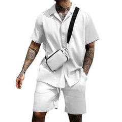 Men's New Casual and Comfortable Button Lapel Suit
