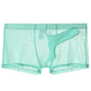 Men's Ultra Thin Mesh Transparent Sexy Trunks