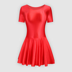 Shiny Silky Bodycon Tutu
