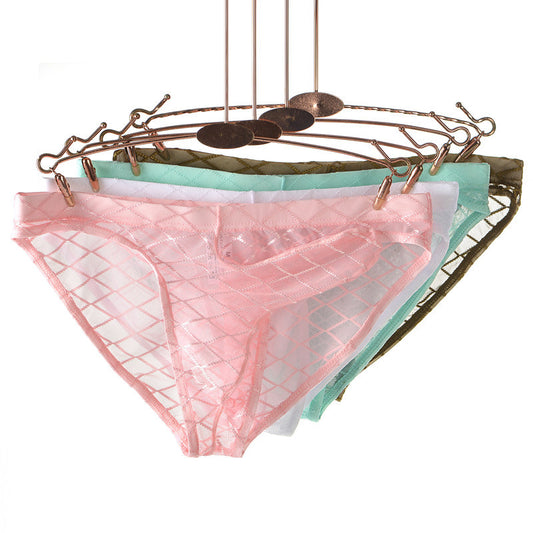 Mesh transparent ultra-thin breathable sexy panties