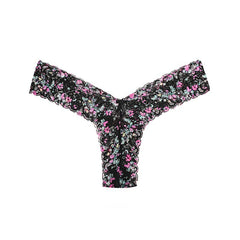 2024 New Sexy Lace Print Quick-drying Breathable Seamless Low-waist Skin-friendly Thong