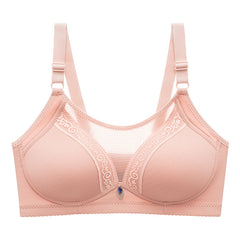 Plus Size Wireless Push Up Full Cup Bra