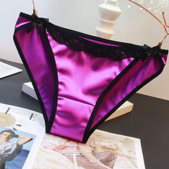 Low-rise Satin Comfortable Breathable Briefs