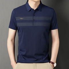 Summer Men's Soft Casual Business POLO Shirt