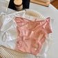 French translucent lace panties