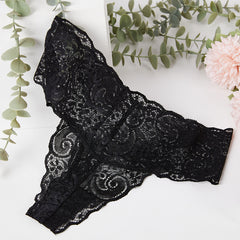 Sexy Hot Transparent Lace Thong