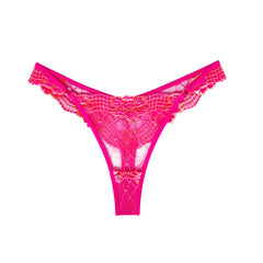New Lace Flower Color Matching Comfortable Breathable Thong