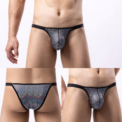 Men's Sexy Low Rise Bikini Briefs