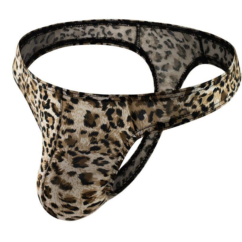 Men's sexy leopard Panties