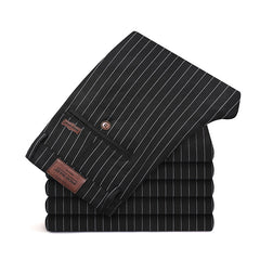 Men's Striped Fashion Slim Straight Casual Pants