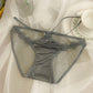 Fashionable three-dimensional embroidered lace mesh Panties