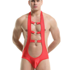 Men's Sexy Hoop Bodysuit