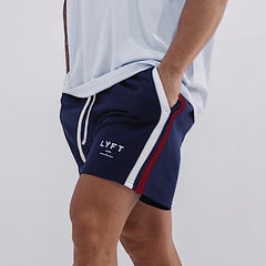 Men's Summer Fitness Running Training Breathable Stretch Casual Sports Shorts