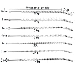 Stainless Steel Bead Prostate Urethra Rod