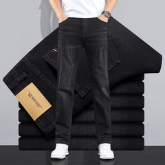 Men's New Straight High-end Fashionable All-match Casual Jeans