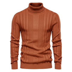 Turtleneck Casual Warm Solid Color Sweater