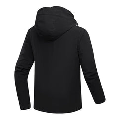 Men's New Winter Removable Hood Windproof Jacket