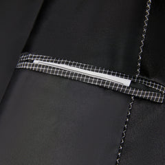 Men's Party Performance Date Wavy Sequin Shiny Casual Trendy Blazer