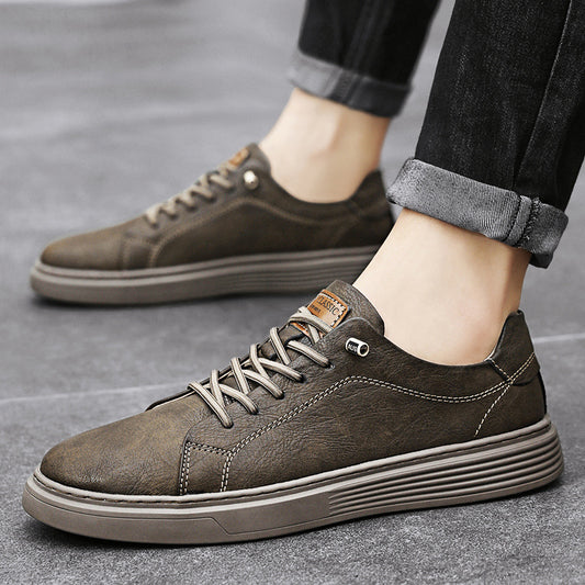 New Style Cowhide Trendy Casual Versatile Sports Shoes