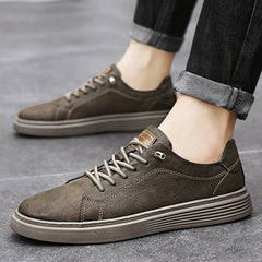 New Style Cowhide Trendy Casual Versatile Sports Shoes