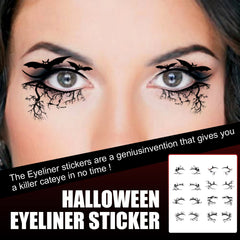 Halloween Makeup Tools Bat Spider Decorative Eyeliner Eyeshadow Sticker