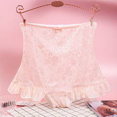 High Waist Tummy Control Corset Butt Lifting Lace Panties