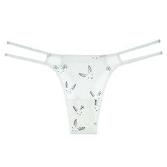 Pure cotton sexy breathable thong