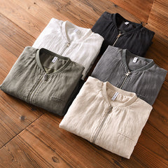 Retro Casual Loose Cotton Jacket
