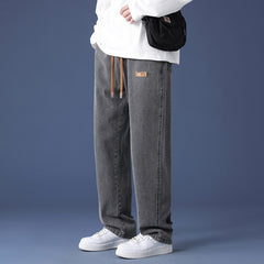 2024 Men's Loose Straight Casual Jeans