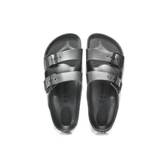 Men's Summer Waterproof Non-slip Ultra-light Double Buckle Flat Slippers Beach Sandals