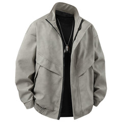 2025 Vintage Lapel Leather Jacket