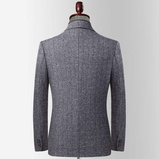 Wool slim fit casual Blazer