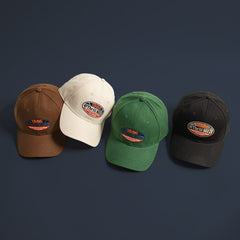 Men's Embroidered All-match Casual Baseball Cap Sun Visor Cap
