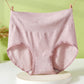 [6 PCS] New Large Size 100% Cotton Seamless High Waist High Elastic Panties