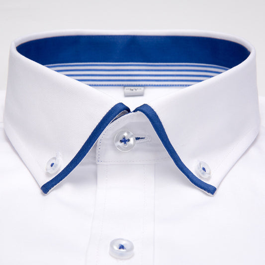Men's 100% Cotton No-iron Long-sleeved Shirt