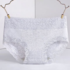 Breathable skin-friendly lace panties