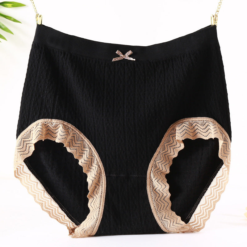 High Waist Stretch Cotton Breathable Briefs