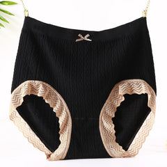 High Waist Stretch Cotton Breathable Briefs