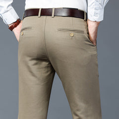 2024 New Men's High-end Business Stretch Casual Pants