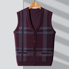 2024 Men's Warm Knitted Vest