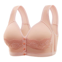 New style front buckle non-wired bra