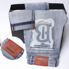 Stretch high-quality casual jeans