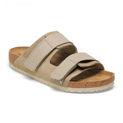 New Leather Cork Velcro Sandals