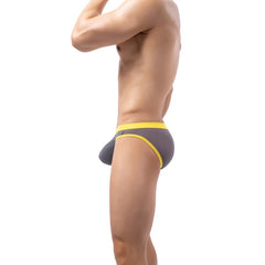 Men's Mesh Transparent Breathable Color Matching Briefs