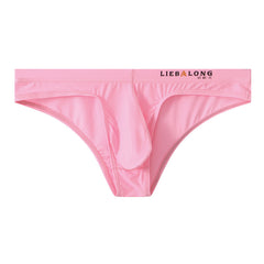 Men's New Style Ice Silk Low Waist Sexy Briefs