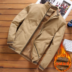 2023 Winter Men's Casual Loose Fleece Jacket